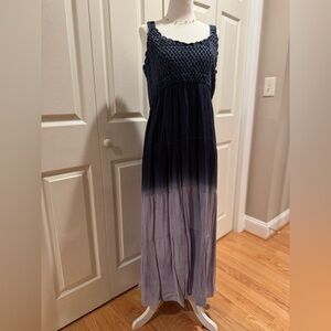 💙 STUDIO WEST APPAREL Ombré Maxi Dress